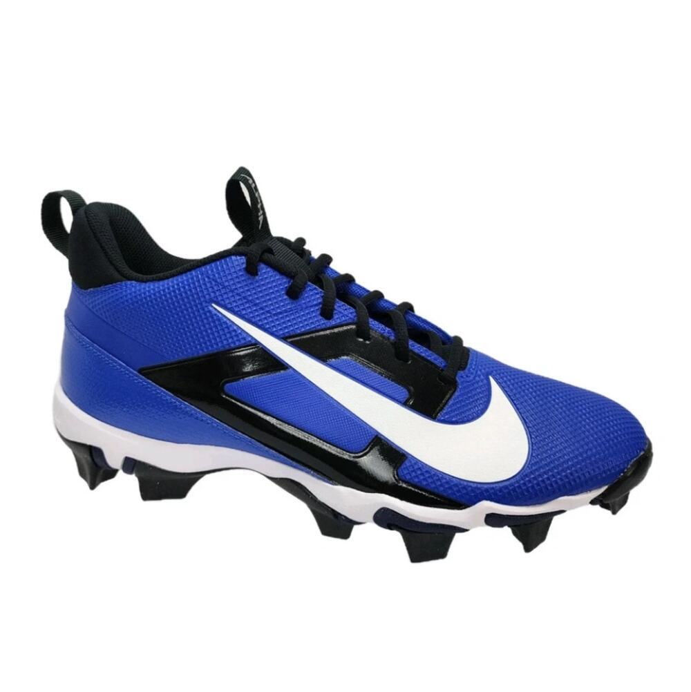 Nike Men's Hyper Royal Blue Alpha Menace 4 Shark Football Cleats Size 12